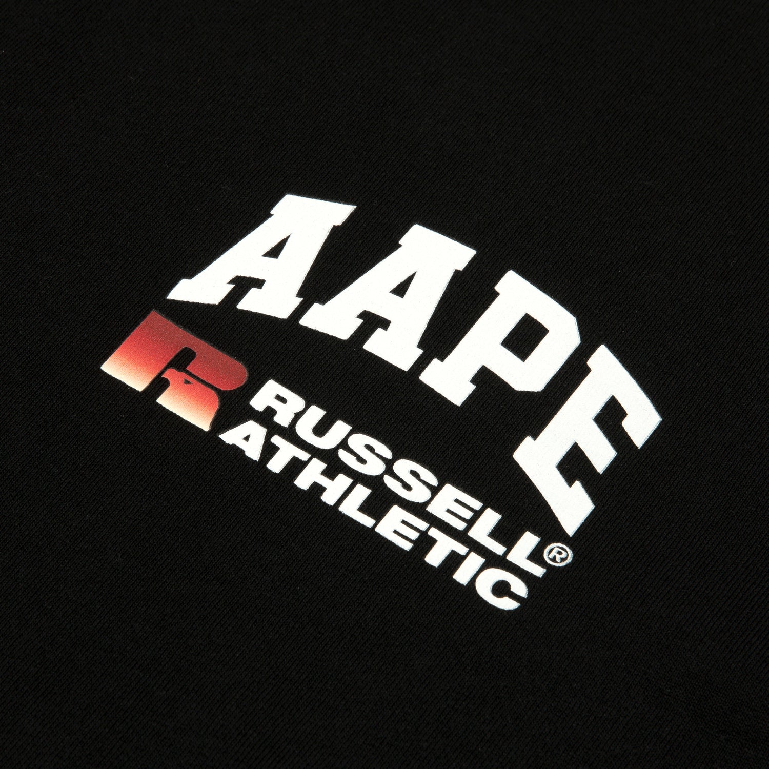 AAPE X RUSSELL ATHLETIC PRINTED TEE