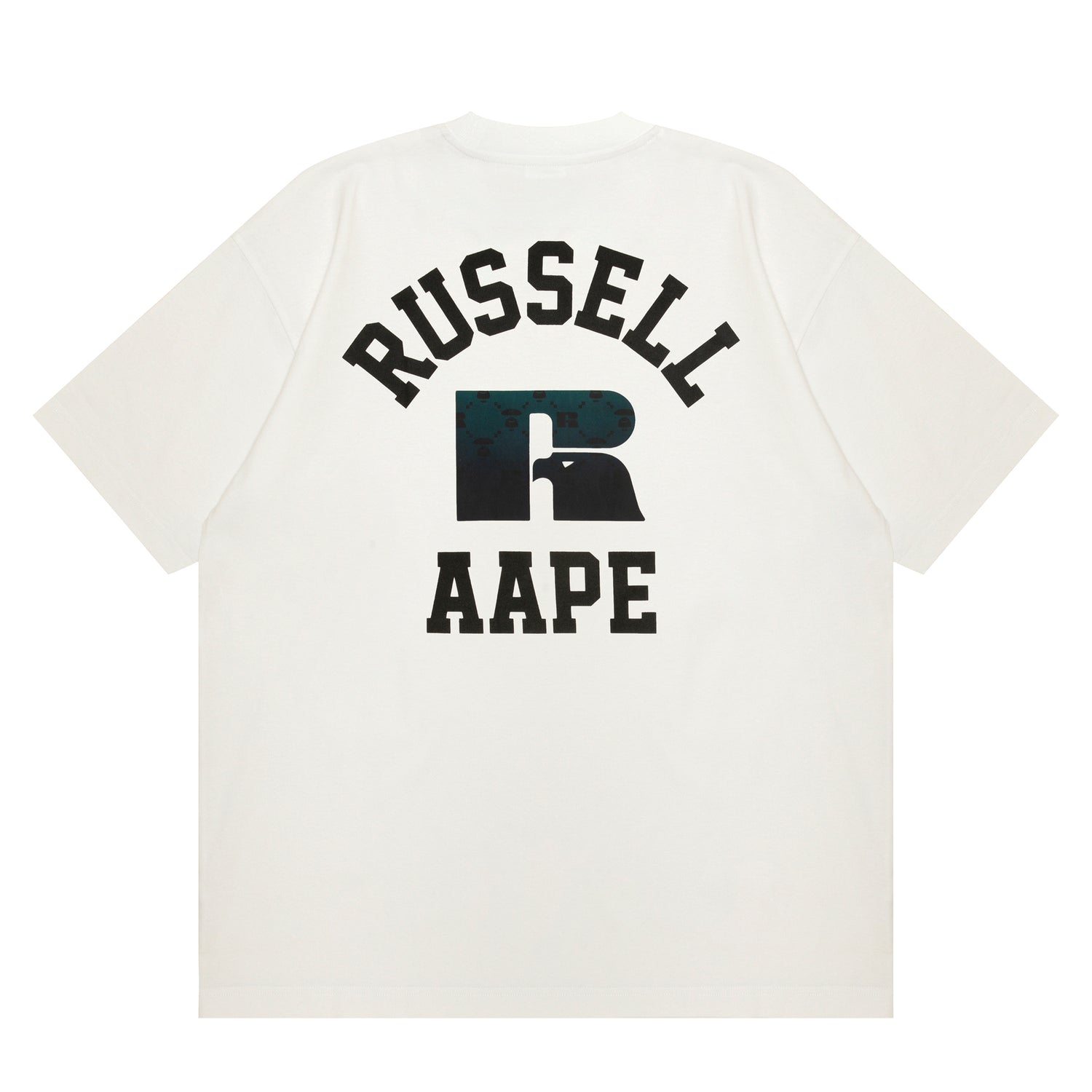 AAPE X RUSSELL ATHLETIC PRINTED TEE