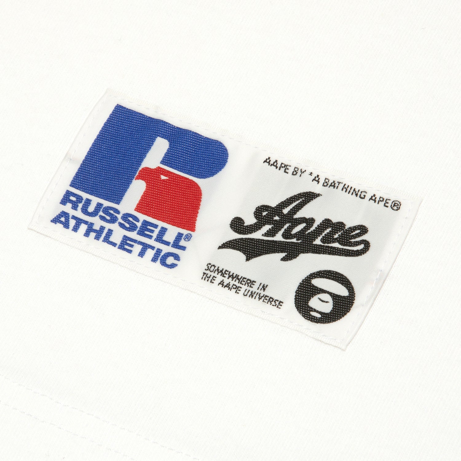 AAPE X RUSSELL ATHLETIC PRINTED TEE