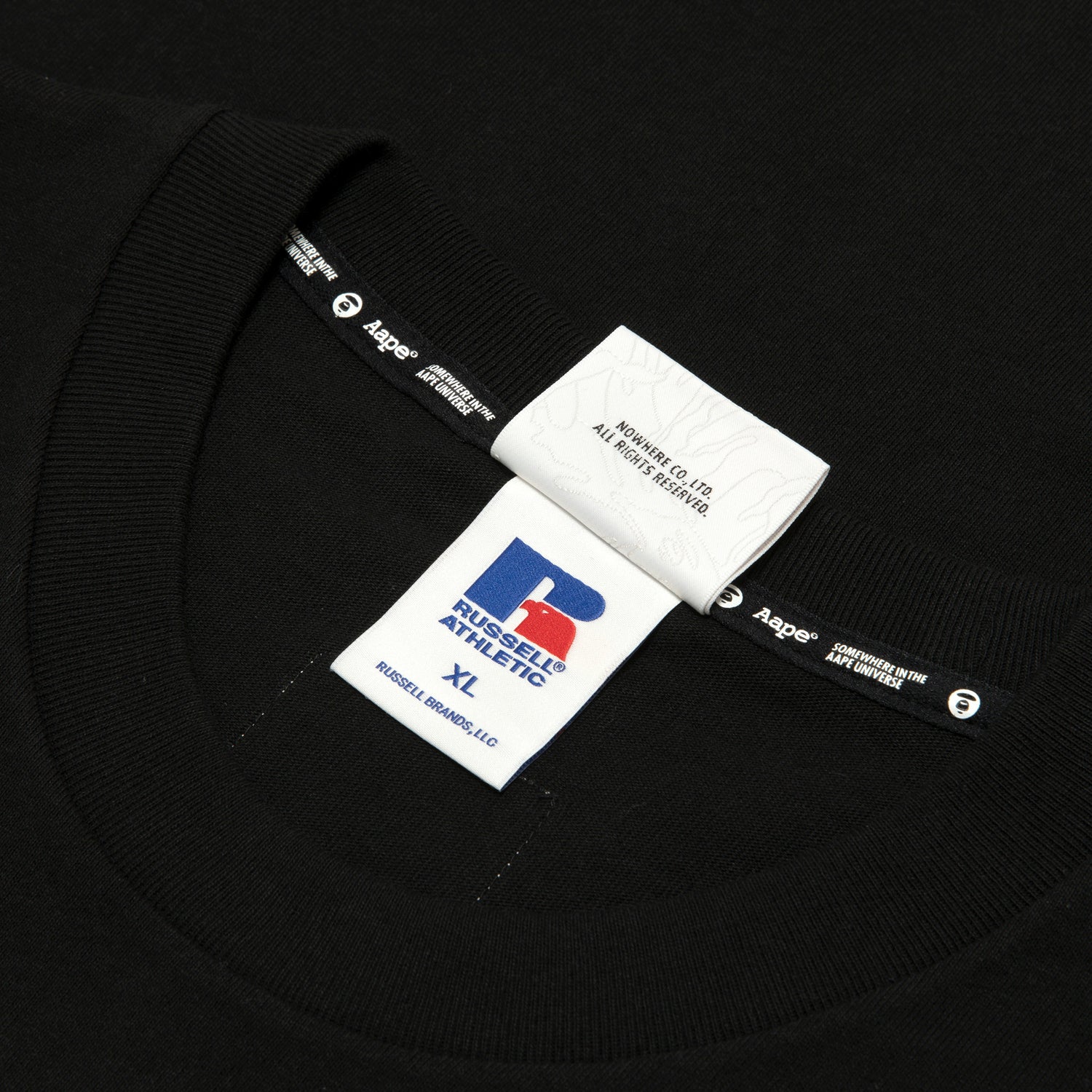 AAPE X RUSSELL ATHLETIC COLLEGE TEE