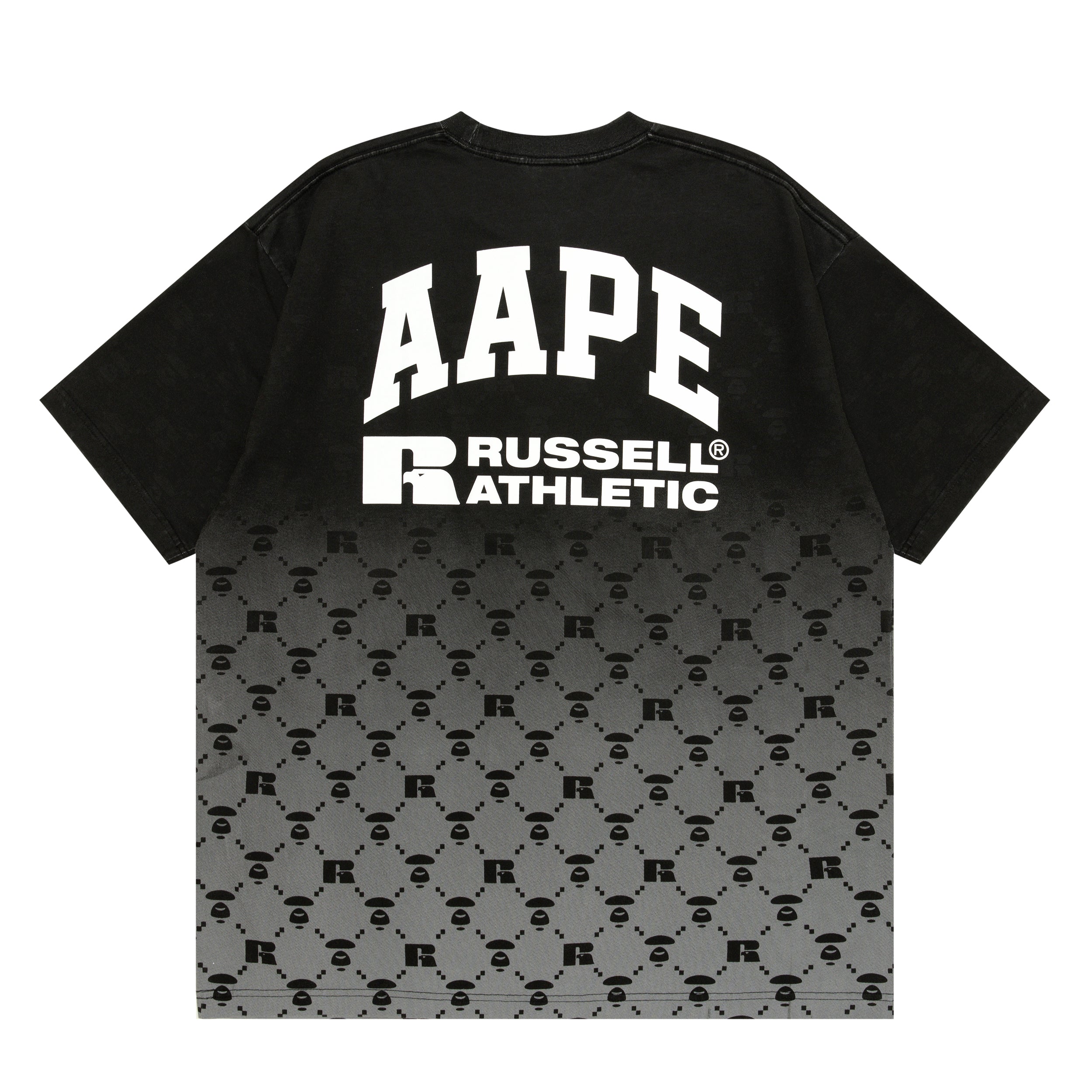 AAPE X RUSSELL ATHLETIC PRINTED TEE