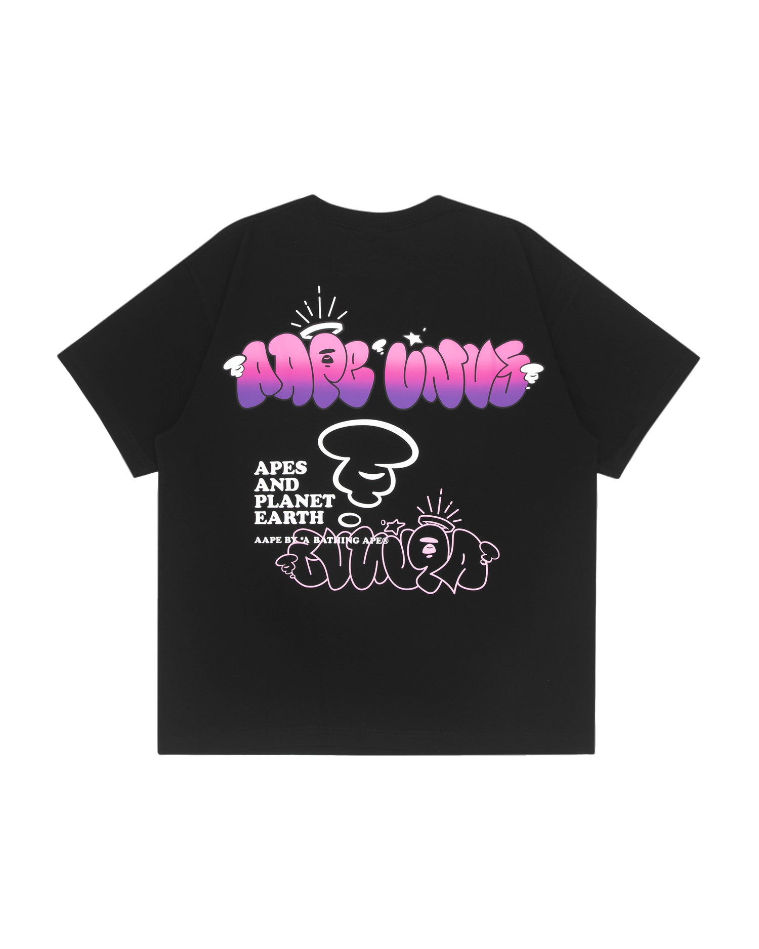 AAPE MOONFACE PATCHED TEE