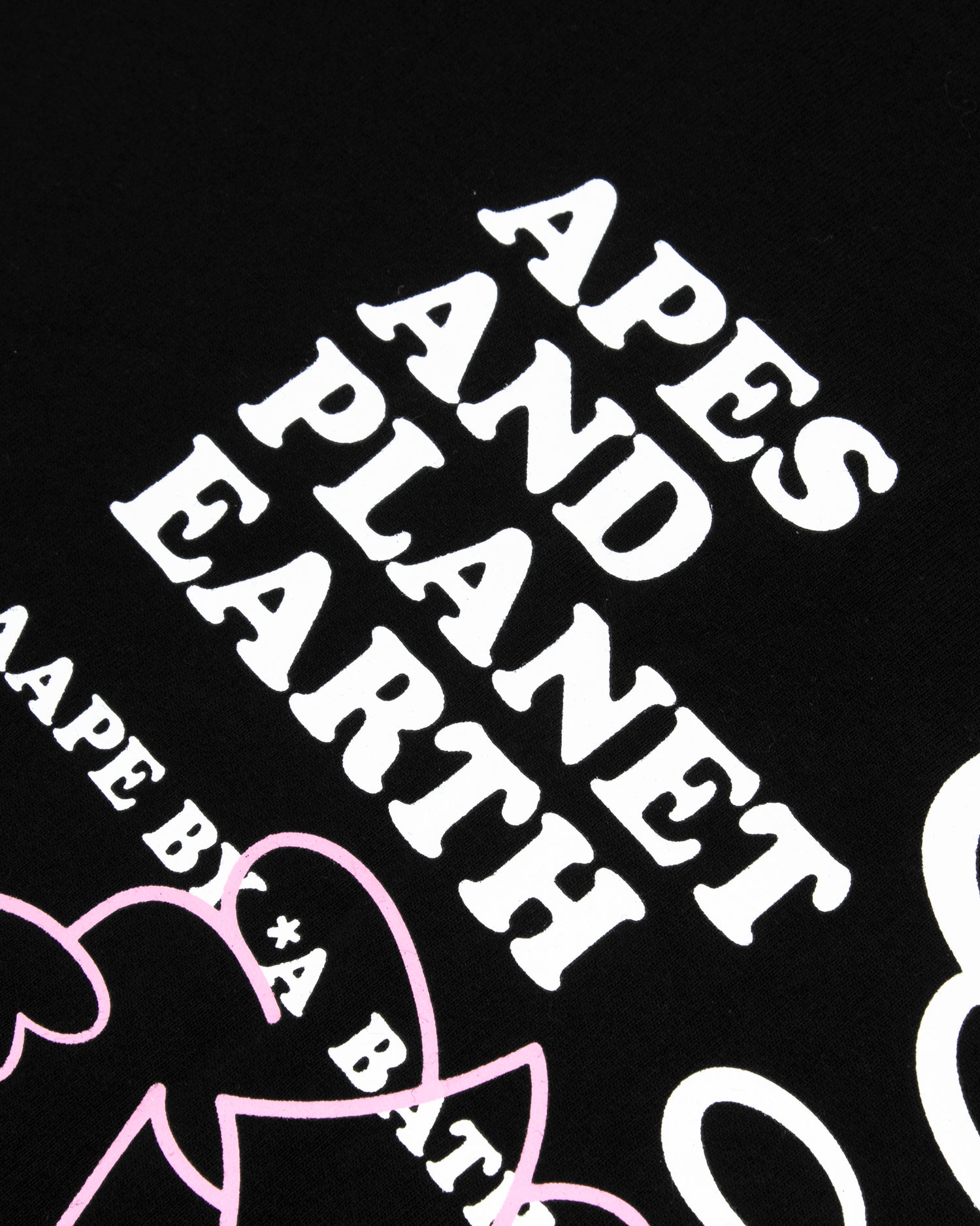 AAPE MOONFACE PATCHED TEE
