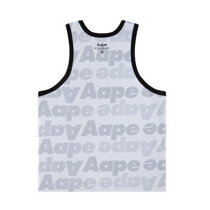 MOONFACE REVERSIBLE BASKETBALL TANK TOP