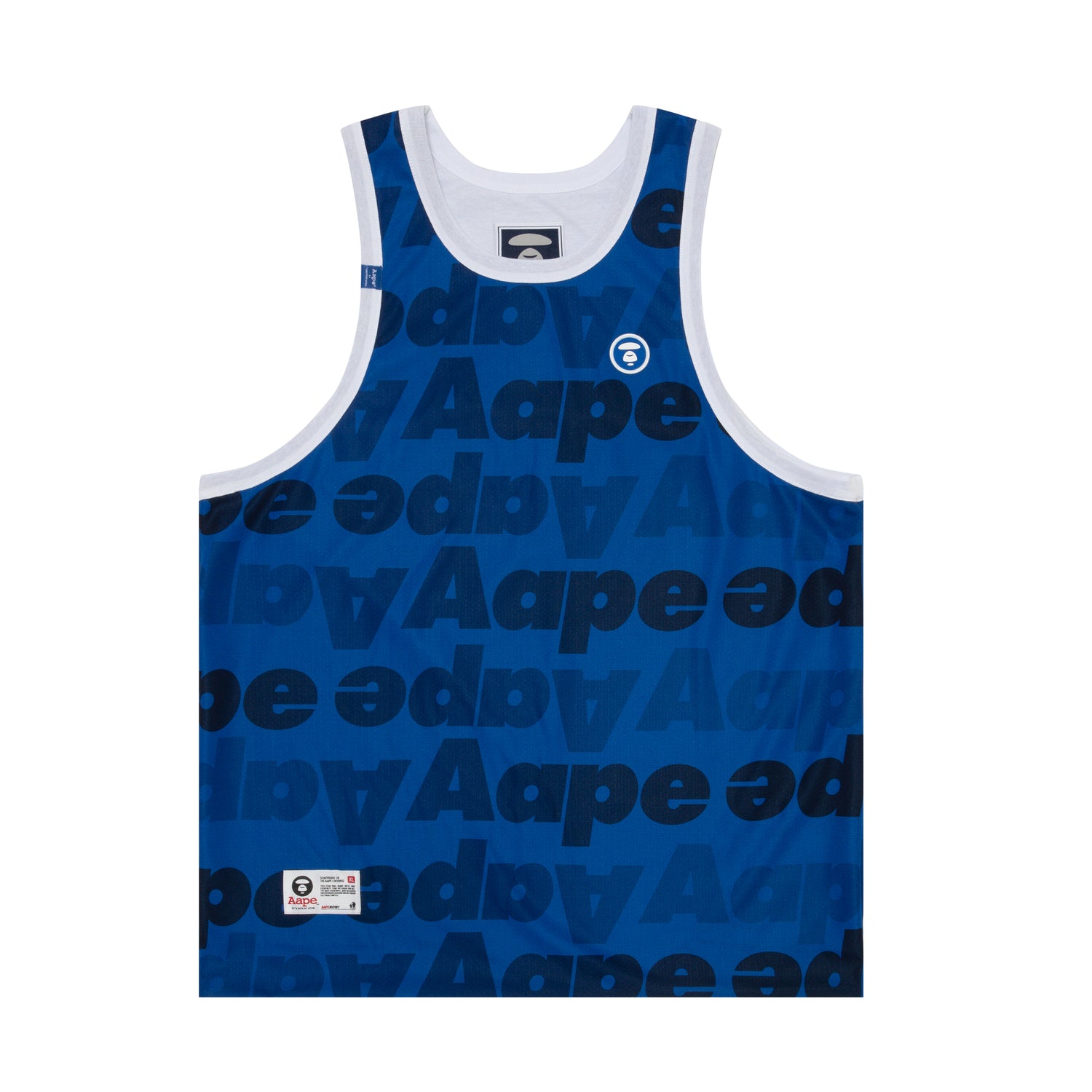 MOONFACE REVERSIBLE BASKETBALL TANK TOP