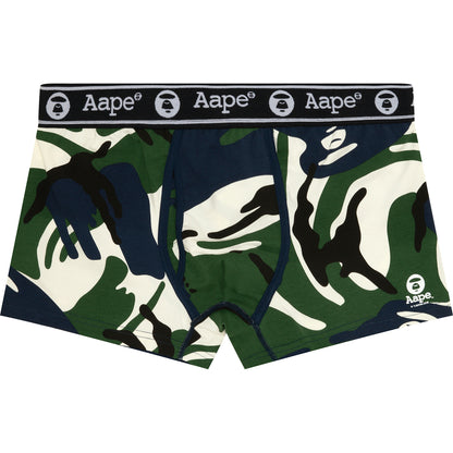 MOONFACE LOGO CAMO BOXER BRIEFS