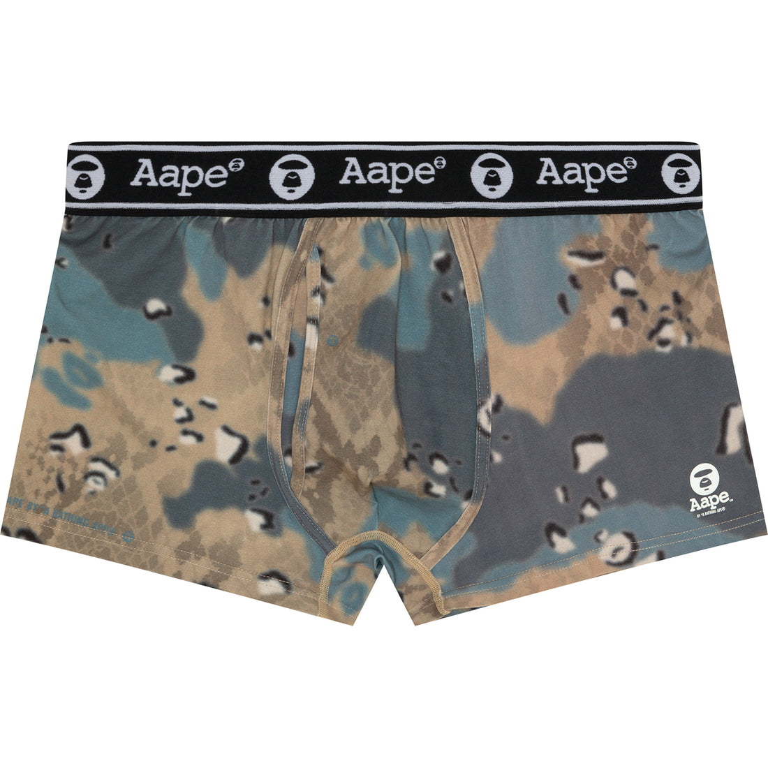 MOONFACE LOGO DIGITAL CAMO BOXER BRIEFS