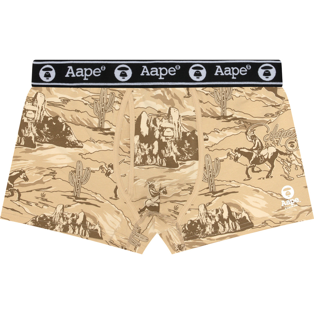 AAPUWM5240XBO/MOONFACE LOGO DESERT LANDSCAPE PRINT BOXER BRIEFS