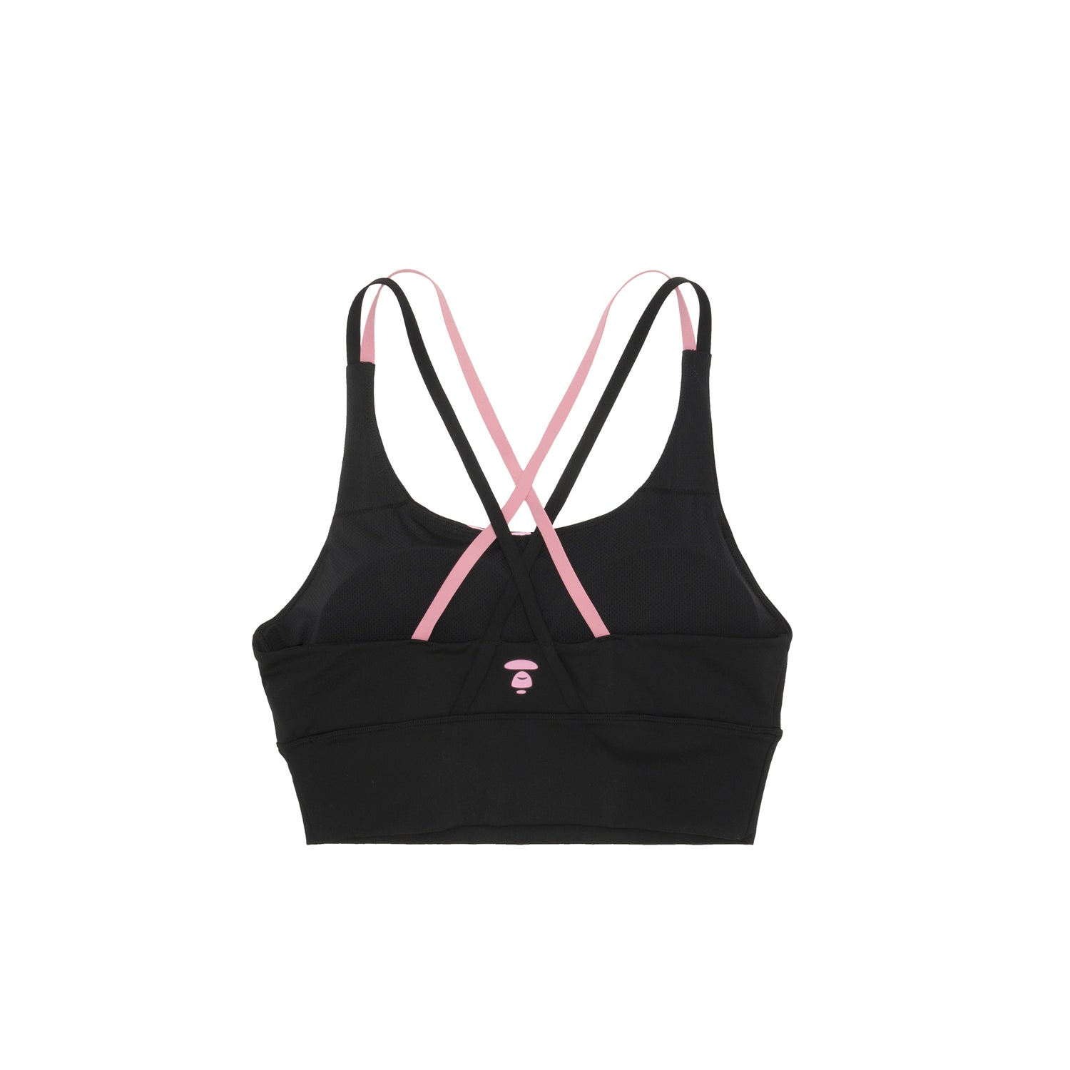 MOONFACE LOGO PRINTED SPORTS BRA