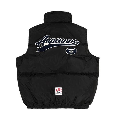 MOONFACE EMBROIDERED PADDED VEST