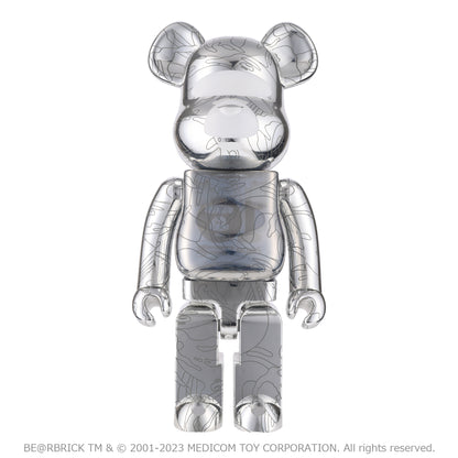 AAPE X BE@RBRICK 10TH ANNIVERSARY MOONFACE CAMO 1000%