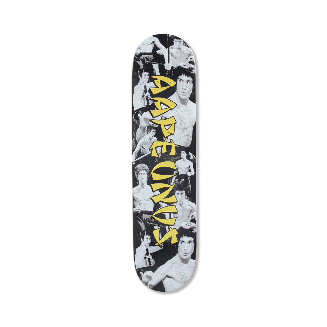 AAPE X BRUCE LEE ALL-OVER GRAPHIC SKATEBOARD DECK