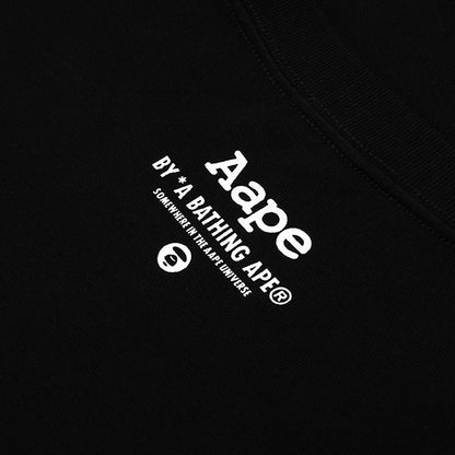 AAPE LOGO LAYERED SLEEVE TEE