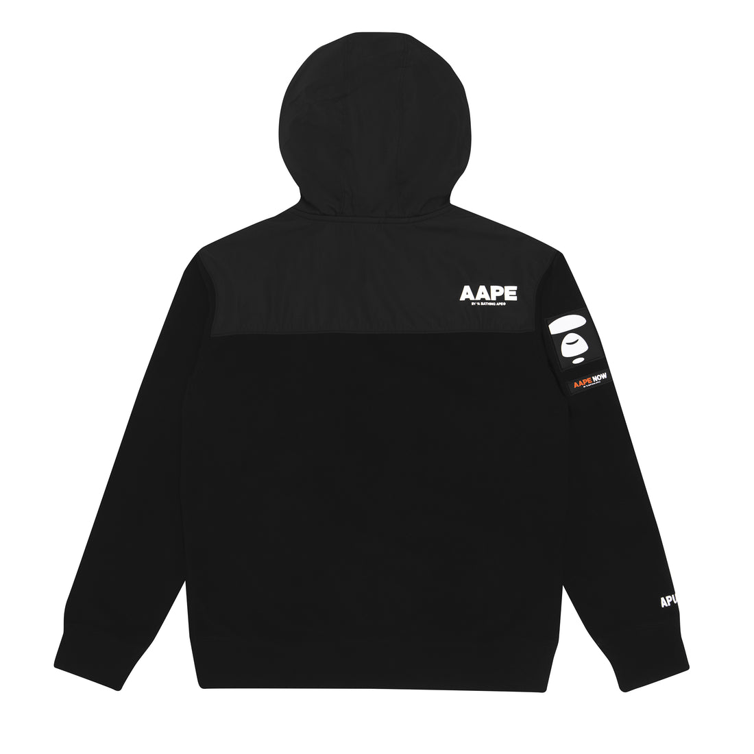 AAPE PANELLED ZIP HOODIE