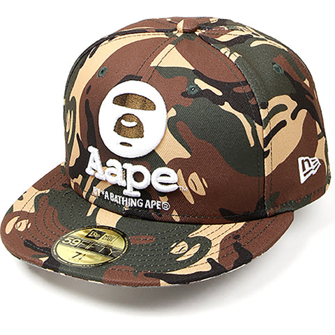 AAPE X NEW ERA CAMO CAP