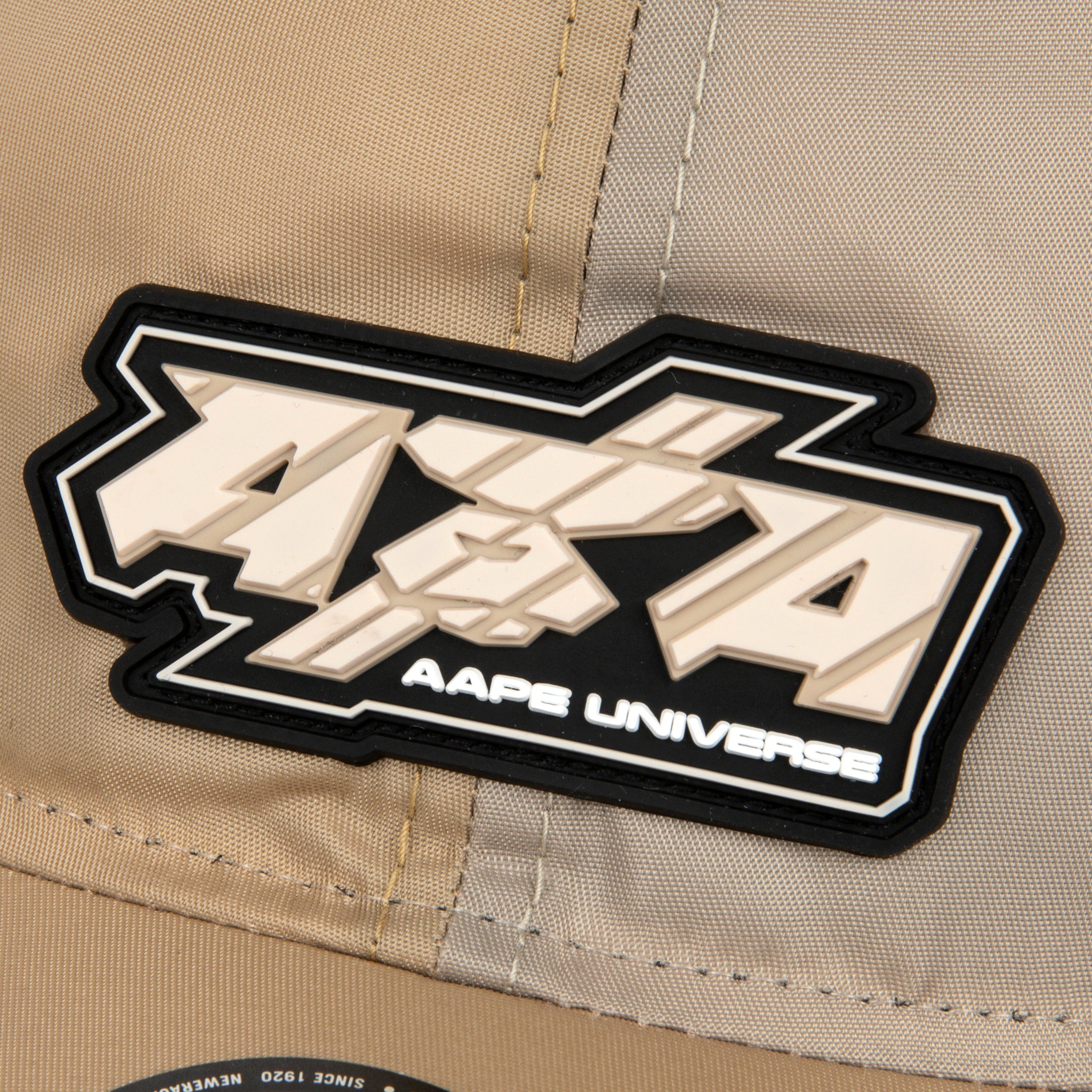 AAPE X NEW ERA APE FACE COLOUR BLOCK CAP