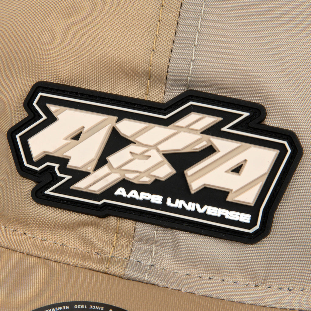 AAPE X NEW ERA APE FACE COLOUR BLOCK CAP | aapeus.com