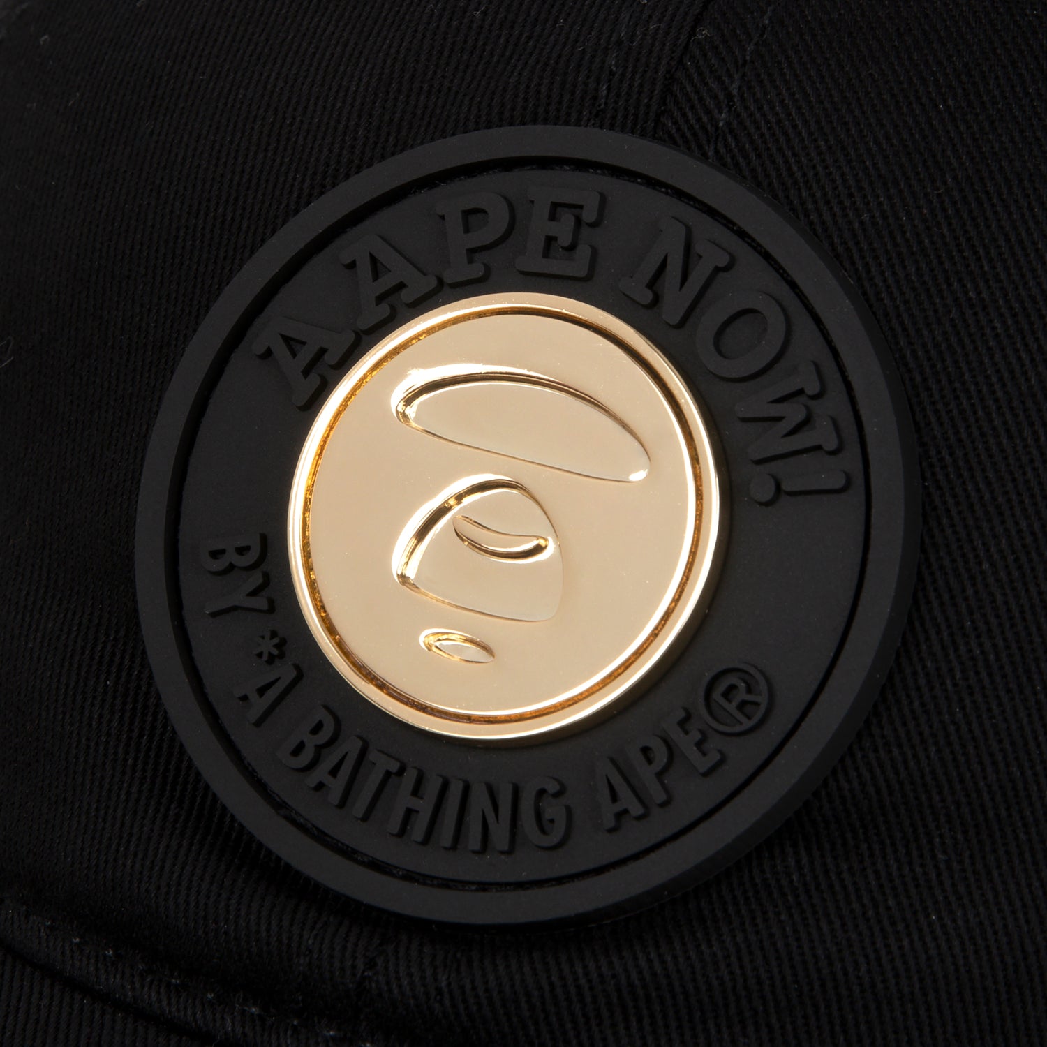 AAPE MOONFACE EMBELLISHED CAP