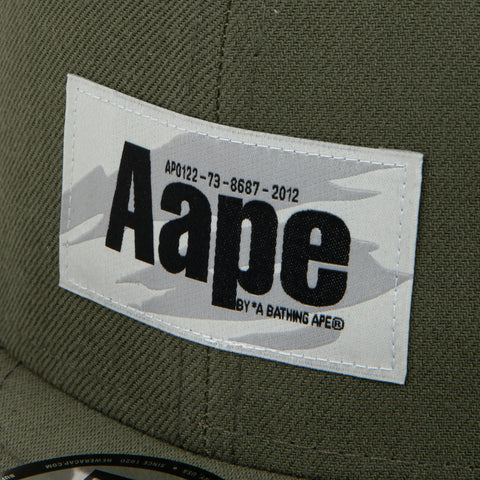 AAPE X NEW ERA LOGO PATCH CAP