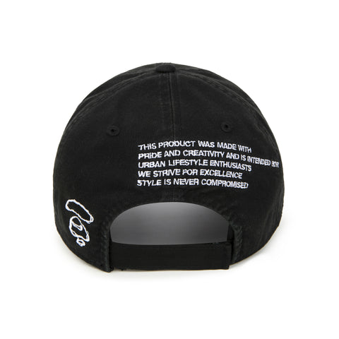AAPE X NEW ERA DISTRESSED EMBROIDERED CAP