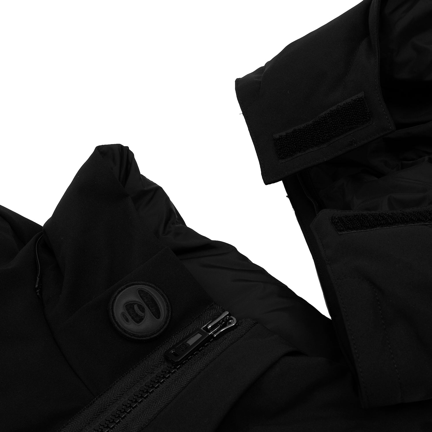 AAPE LOGO PRINT DOWN VEST