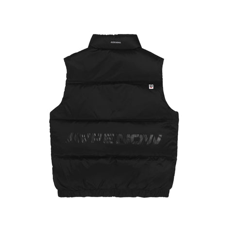 MOONFACE PATCH DOWN VEST