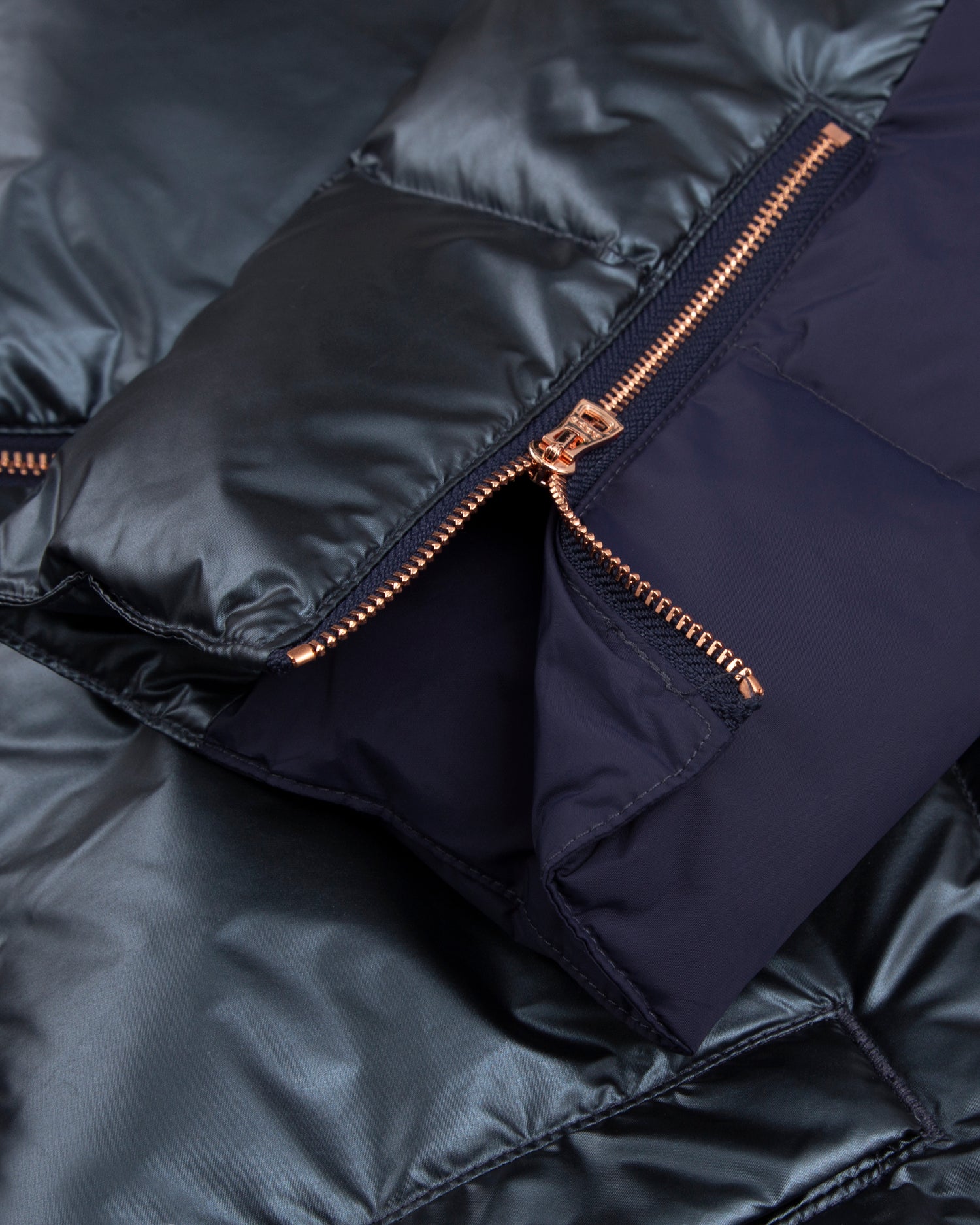 AAPE MOONFACE PANELLED DOWN JACKET