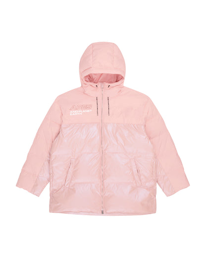 AAPE MOONFACE PANELLED DOWN JACKET