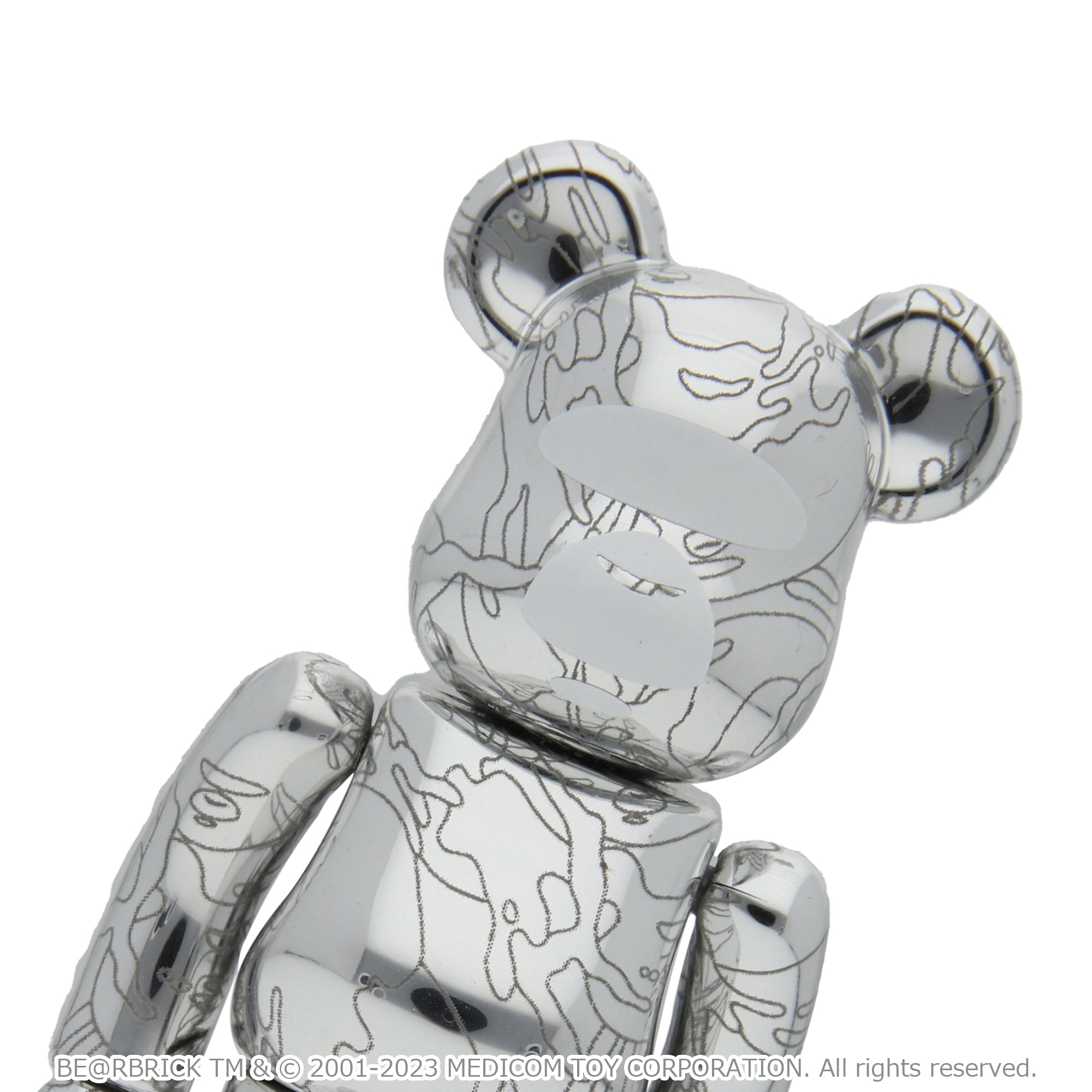 AAPE X BE@RBRICK 10TH ANNIVERSARY MOONFACE CAMO 100% & 400% SET