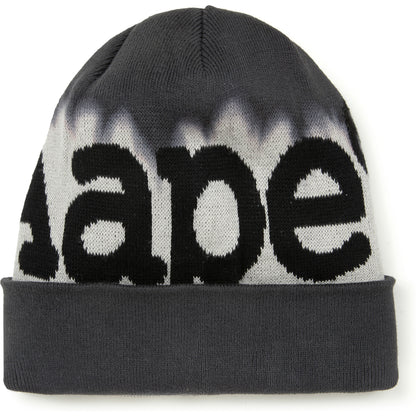 AAPE MOONFACE INTARSIA-KNIT GRADIENT BEANIE