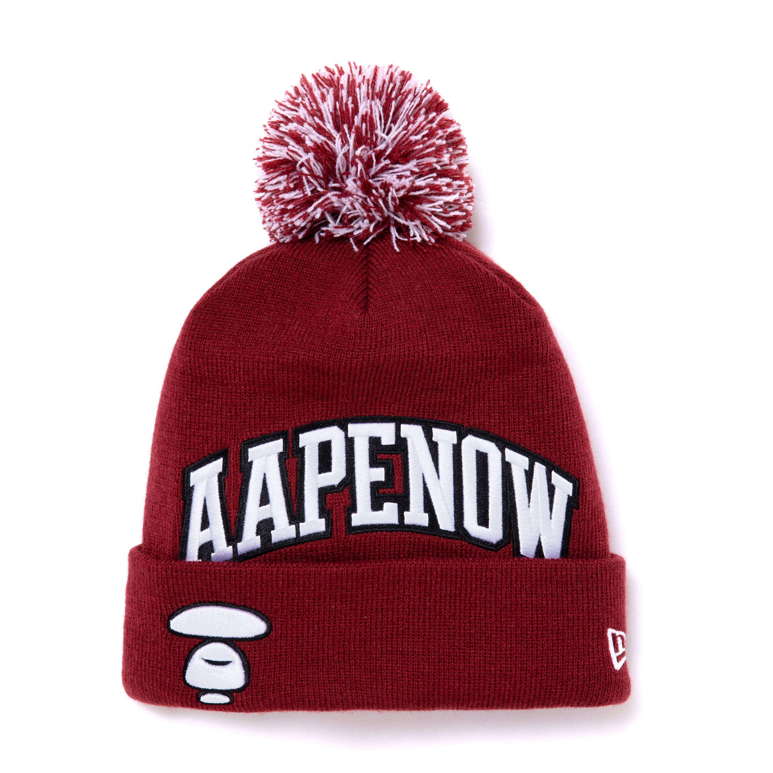 AAPE X NEW ERA LOGO VARSITY BEANIE