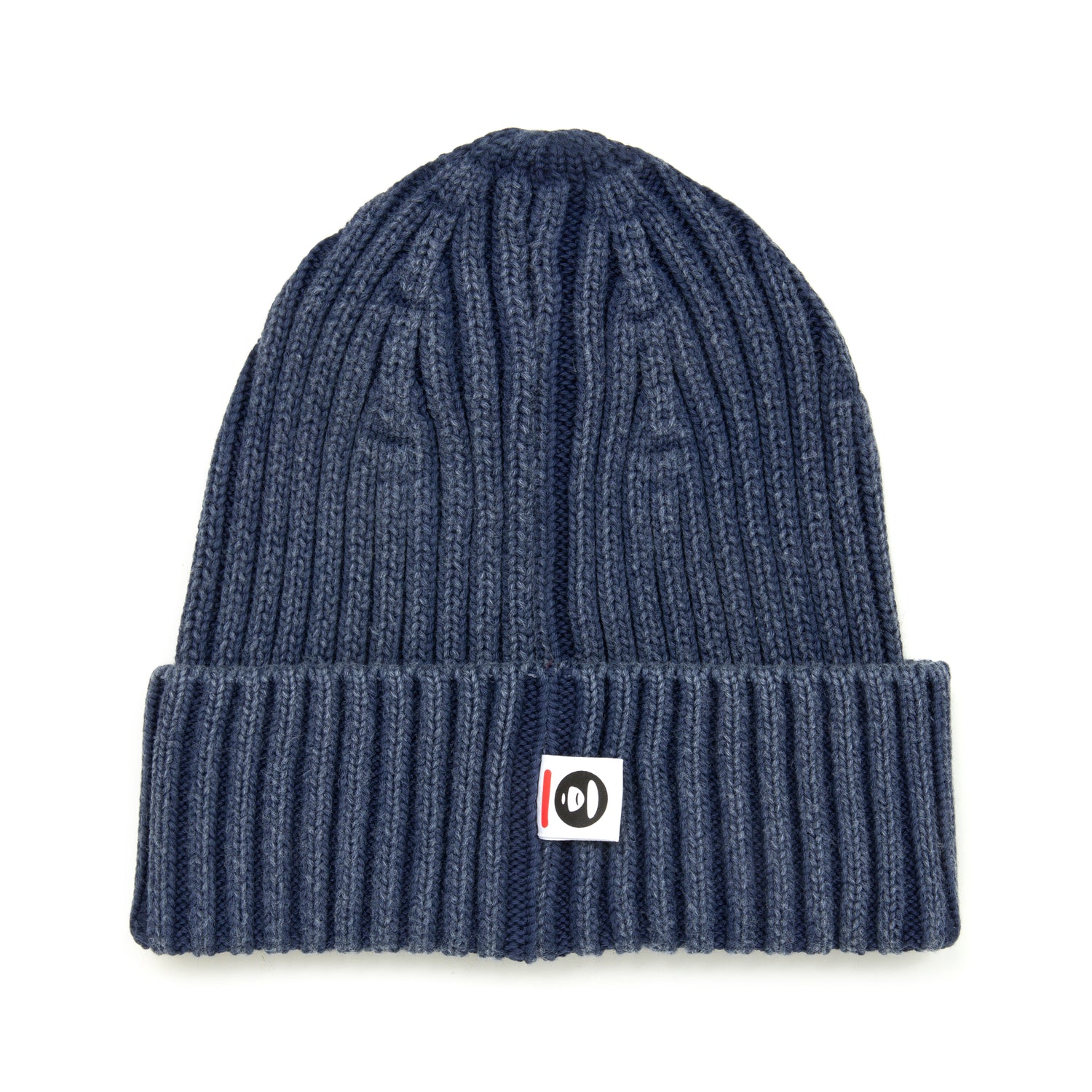 MOONFACE PATCH KNIT BEANIE