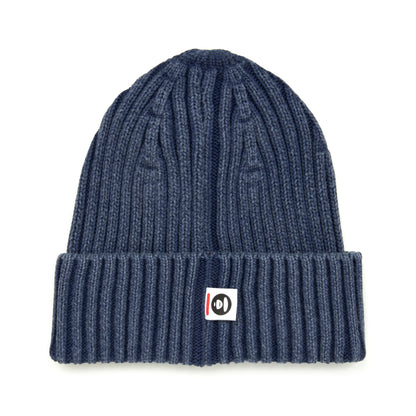 MOONFACE PATCH KNIT BEANIE