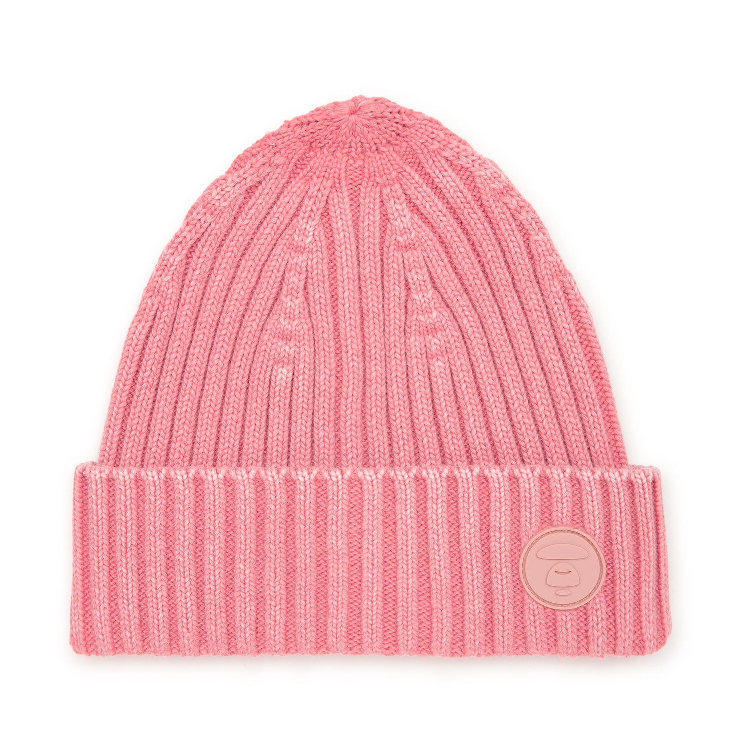 MOONFACE PATCH KNIT BEANIE