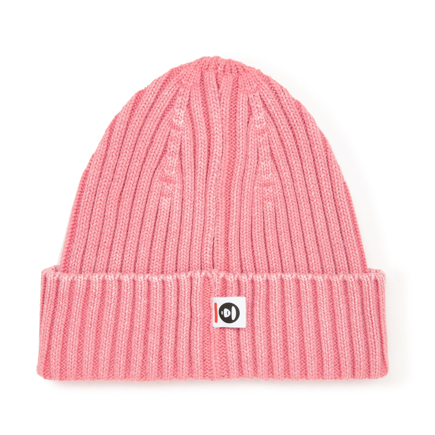 MOONFACE PATCH KNIT BEANIE