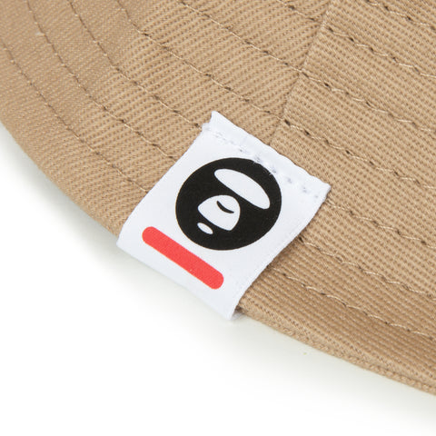 AAPE MOONFACE PATCHED BUCKET HAT