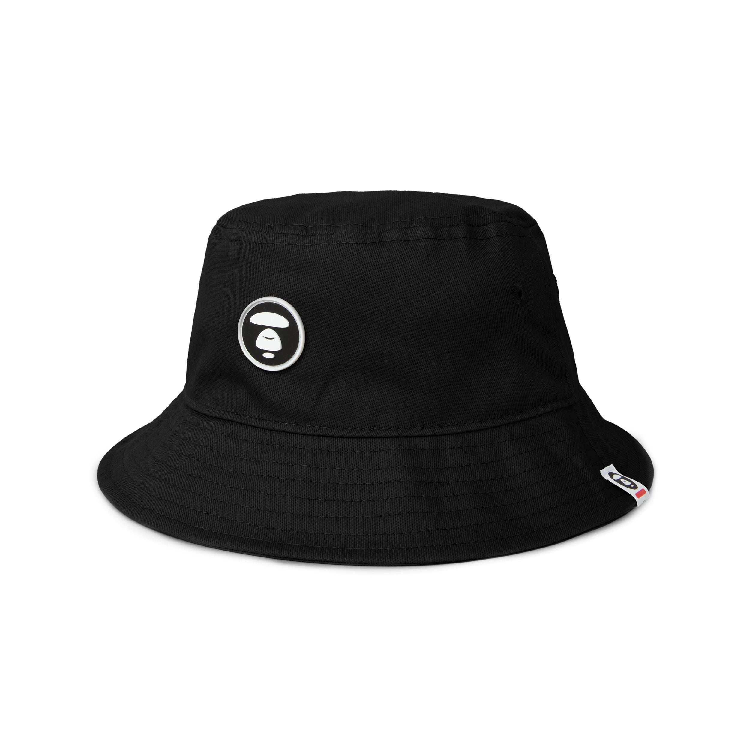 AAPE MOONFACE PATCHED BUCKET HAT