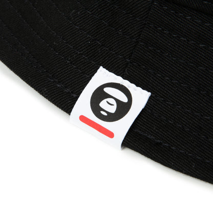 AAPE MOONFACE PATCHED BUCKET HAT