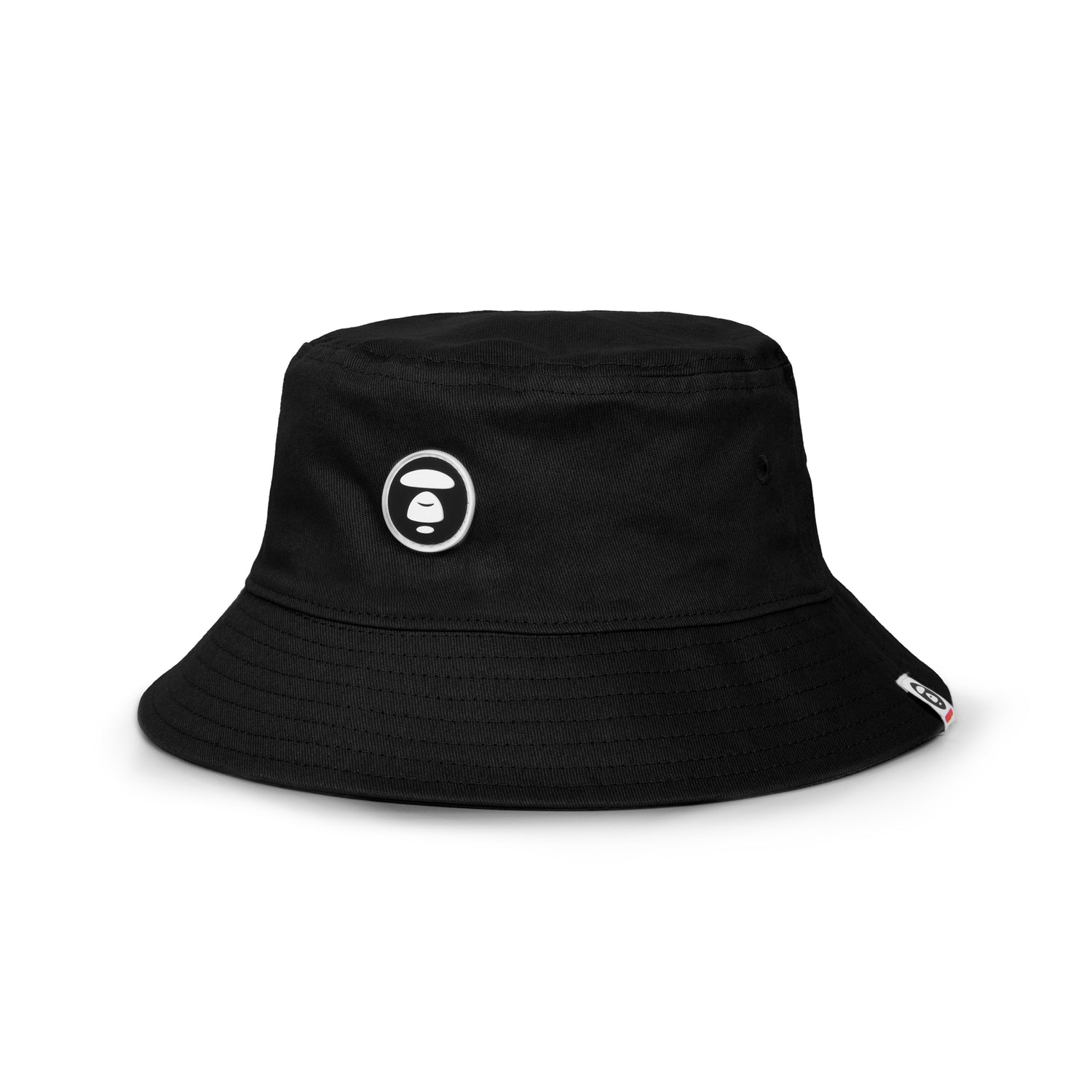 MOONFACE PATCH BUCKET HAT MEN