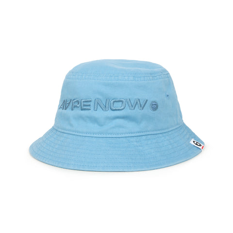 MOONFACE EMBROIDERED BUCKET HAT