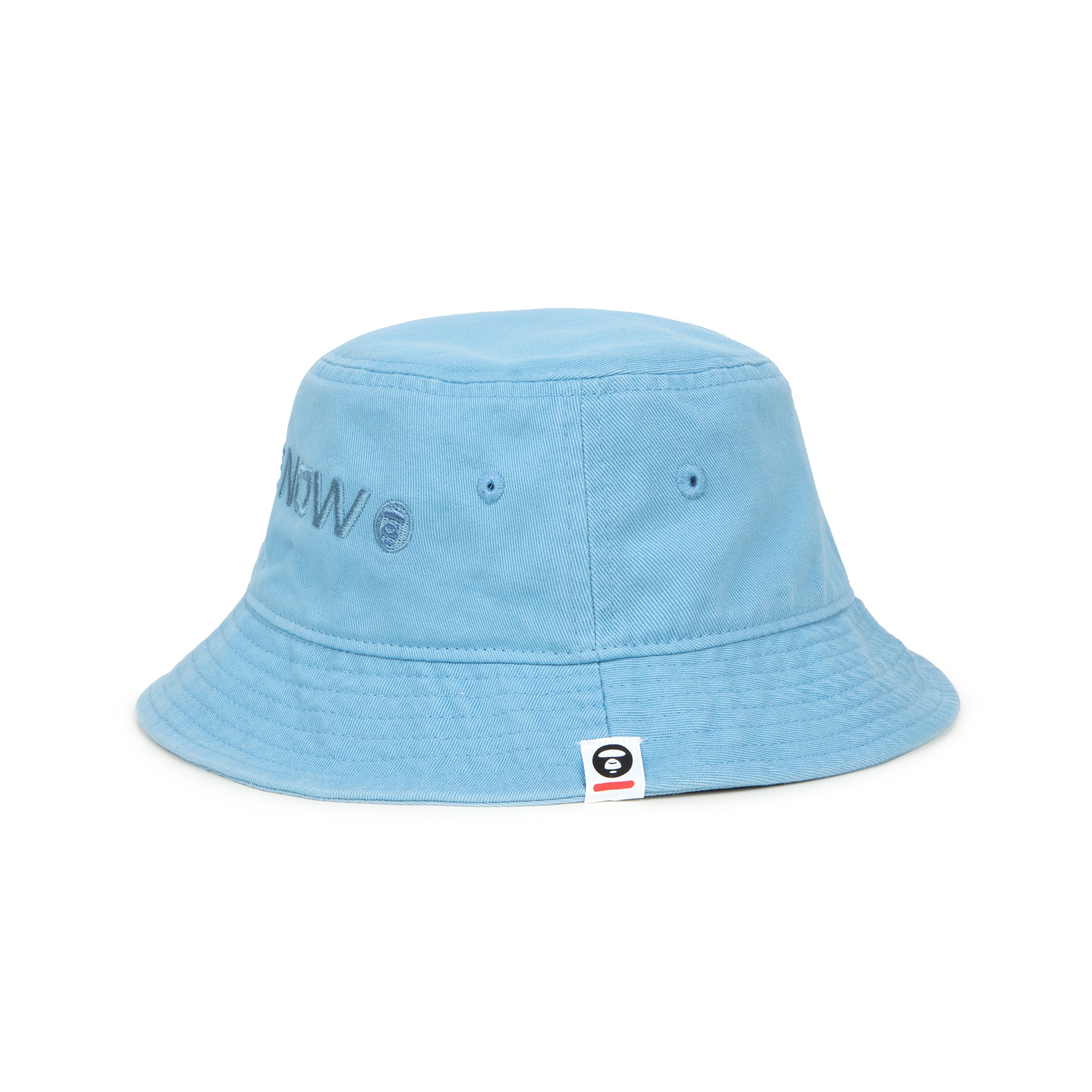 MOONFACE EMBROIDERED BUCKET HAT