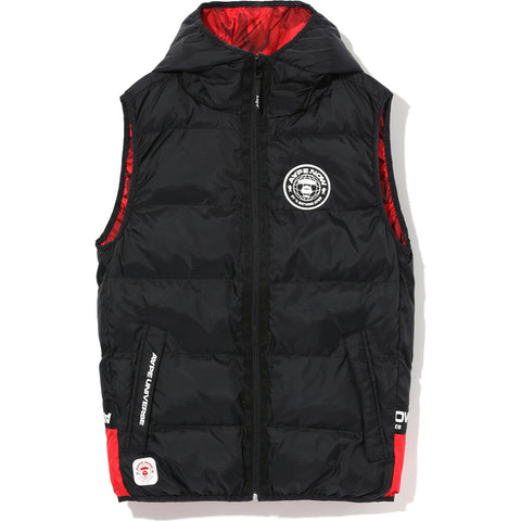 AAPE REVERSIBLE QUILTED PUFFER VEST