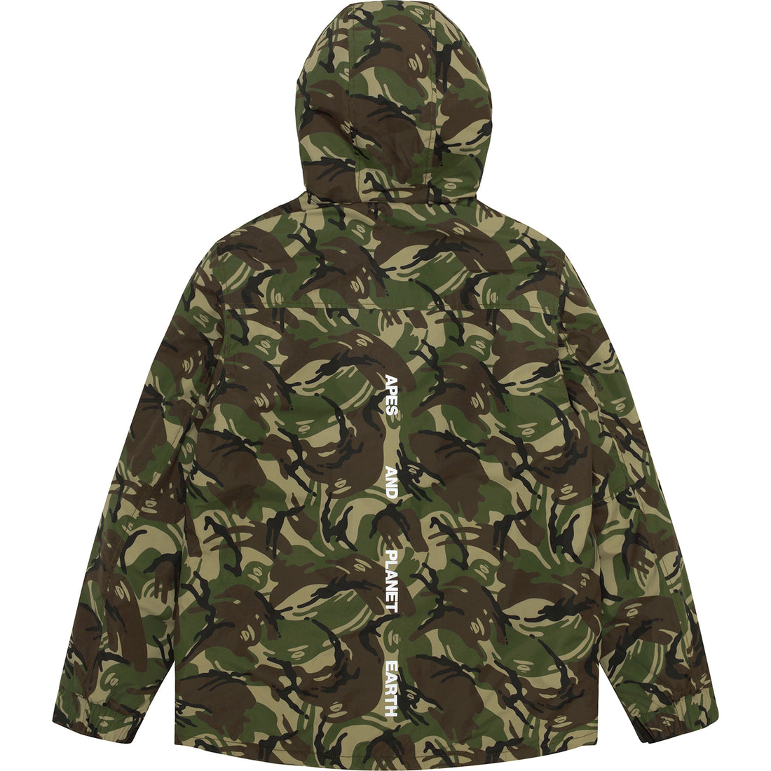 AAPE CAMO HOODED JACKET