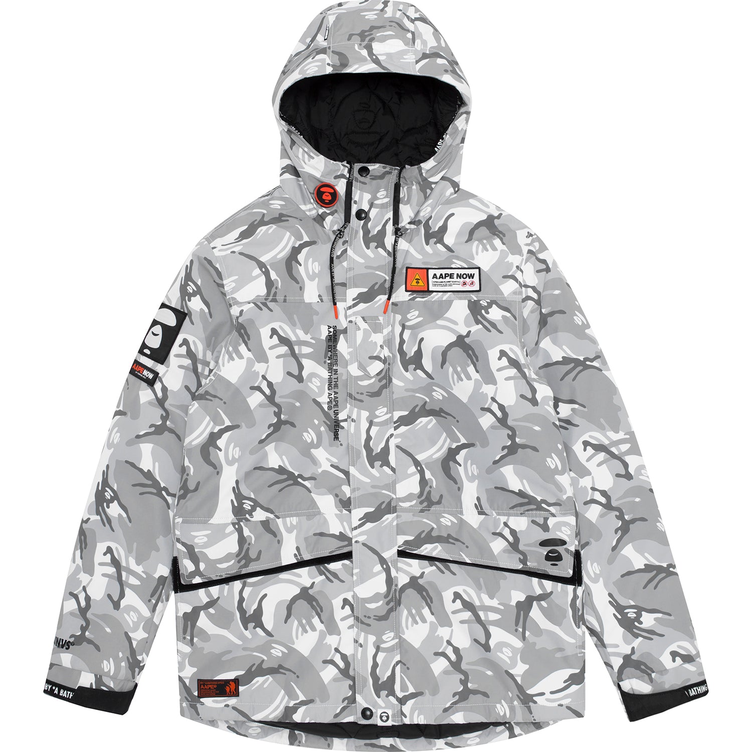 AAPE CAMO HOODED JACKET