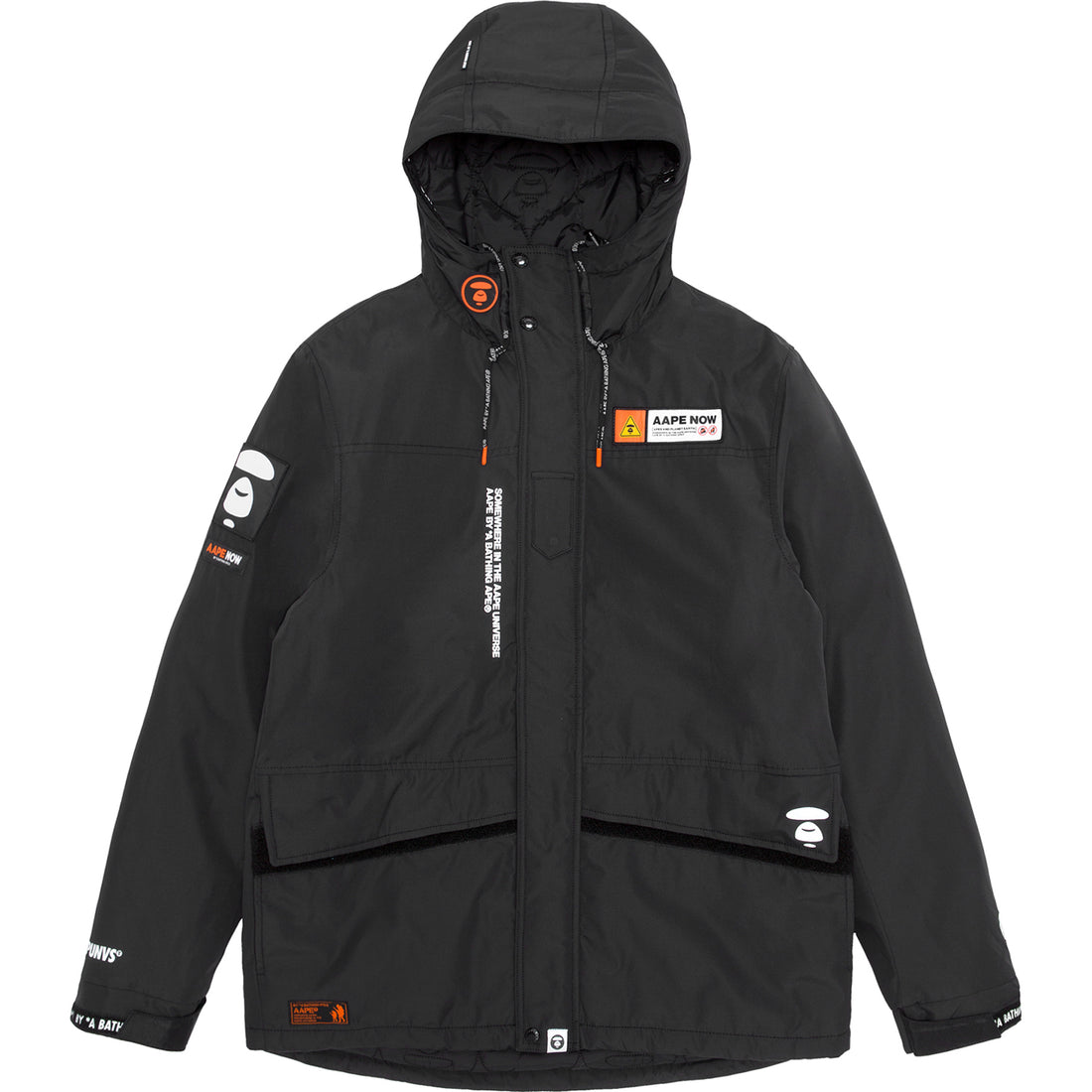 AAPE LOGO HOODED JACKET