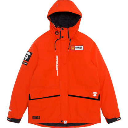 AAPE LOGO HOODED JACKET