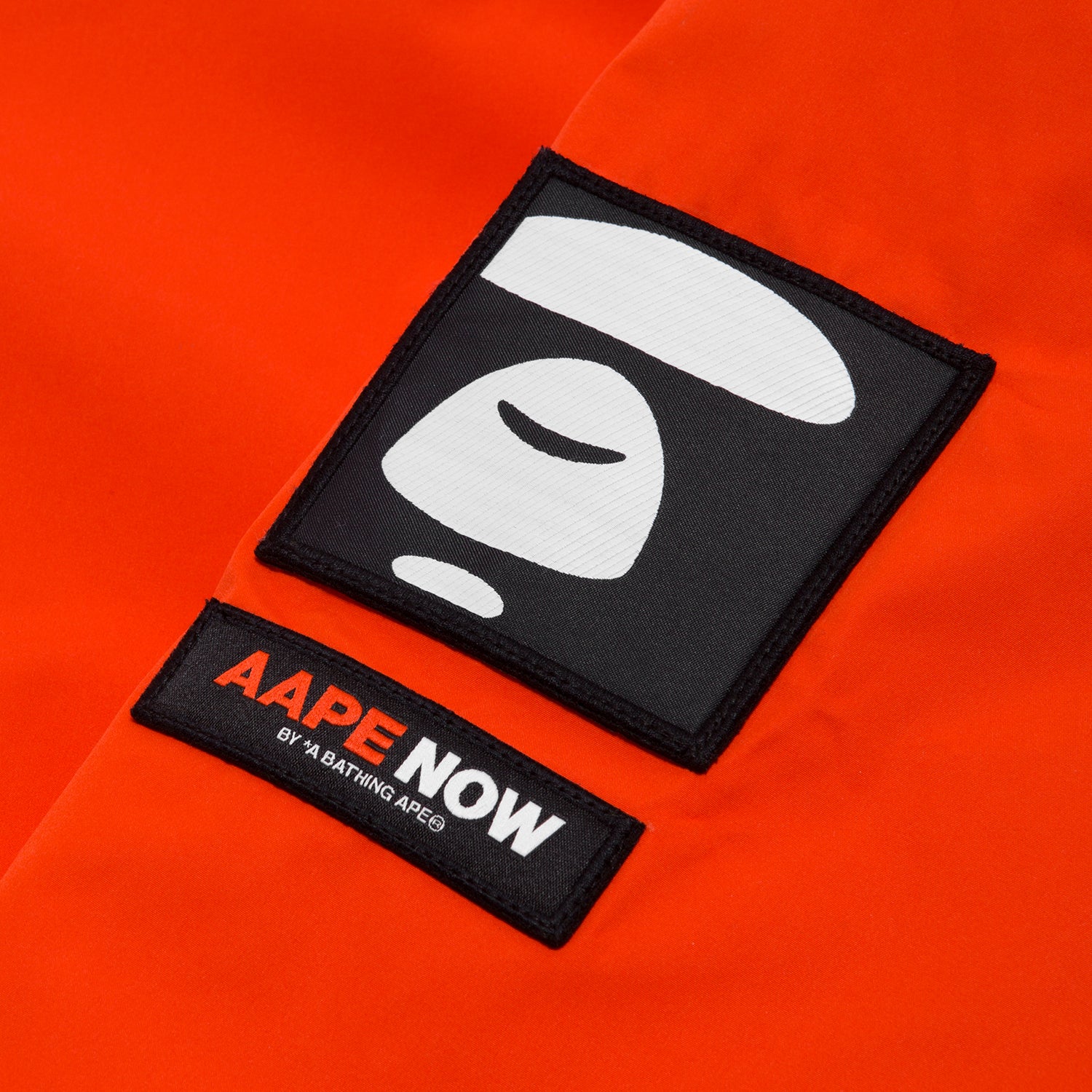 AAPE LOGO HOODED JACKET