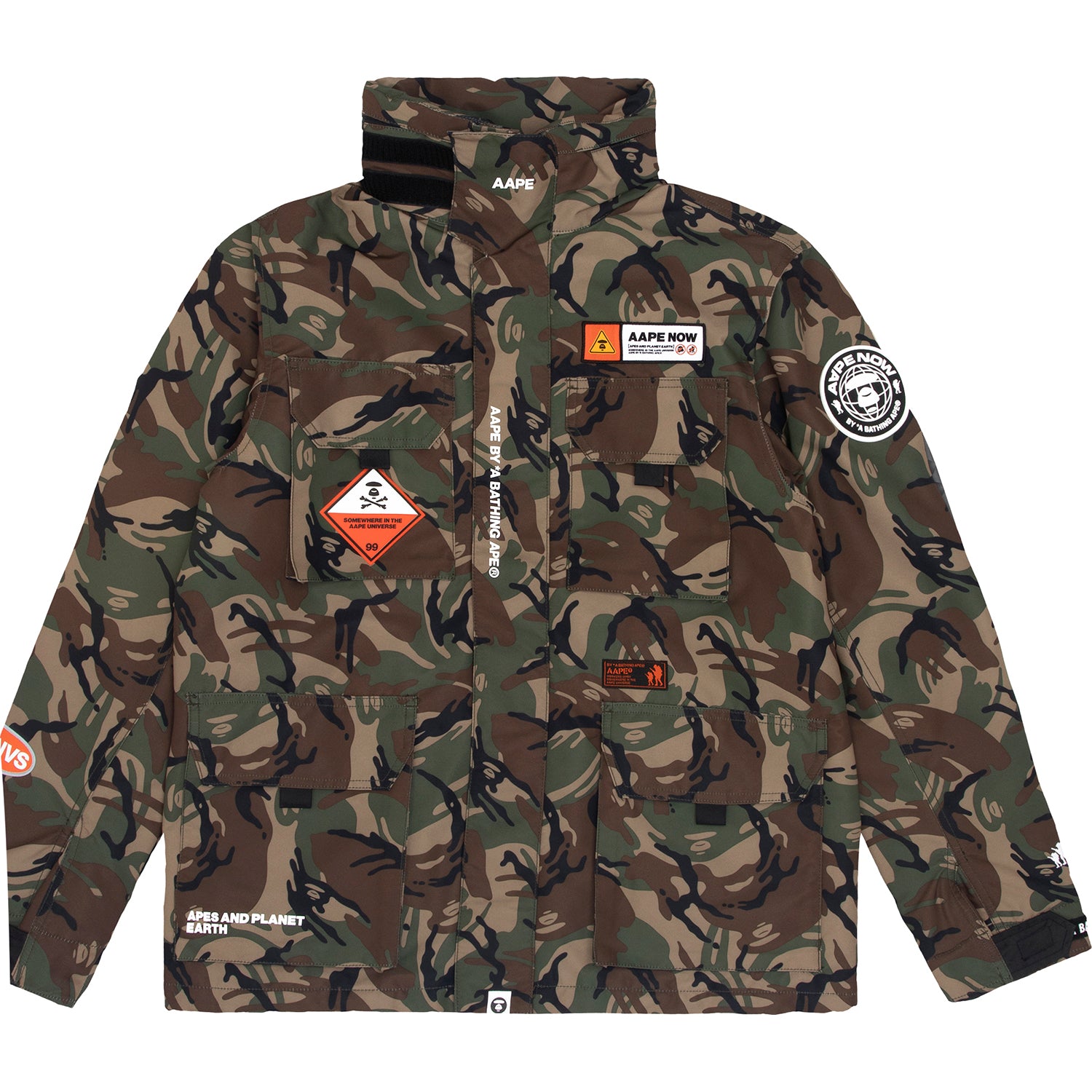 AAPE LOGO BADGE JACKET