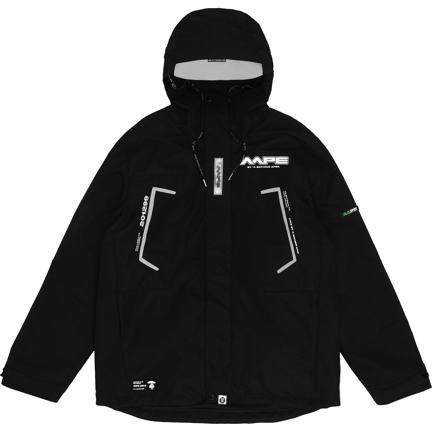 AAPE LOGO HOODED JACKET