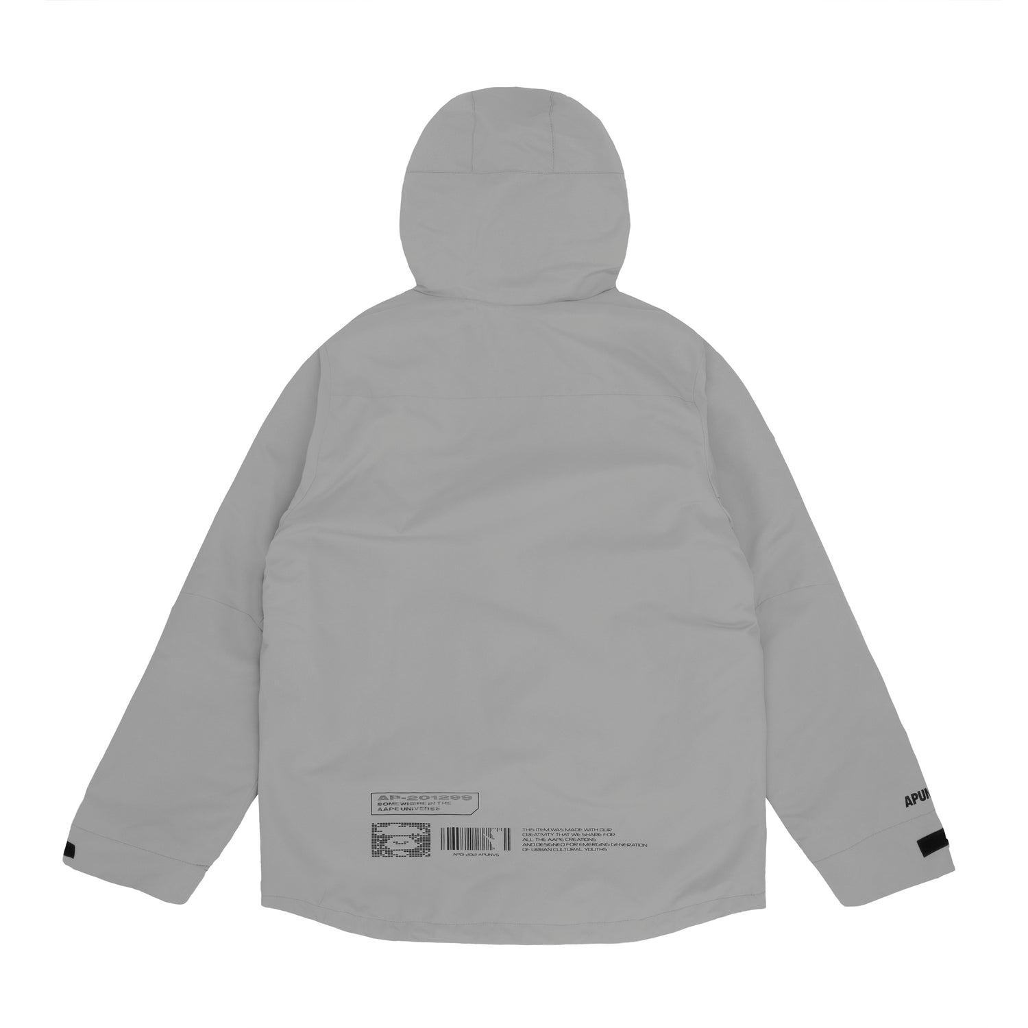 AAPE LOGO HOODED JACKET